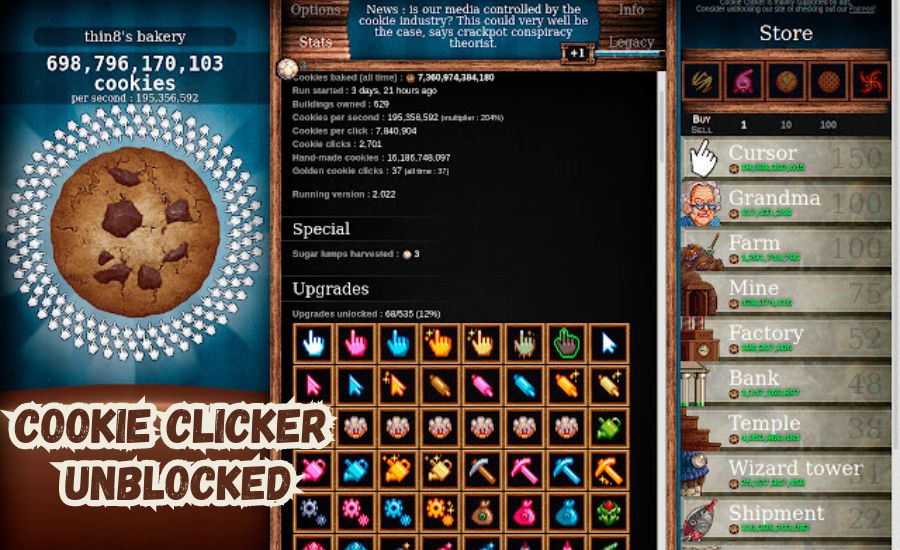 Cookie Clicker Unblocked