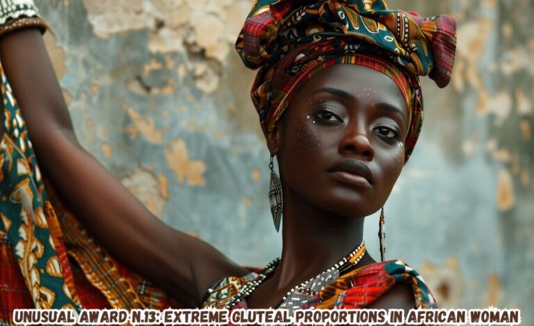 Unusual Award N.13: Extreme Gluteal Proportions in African Woman