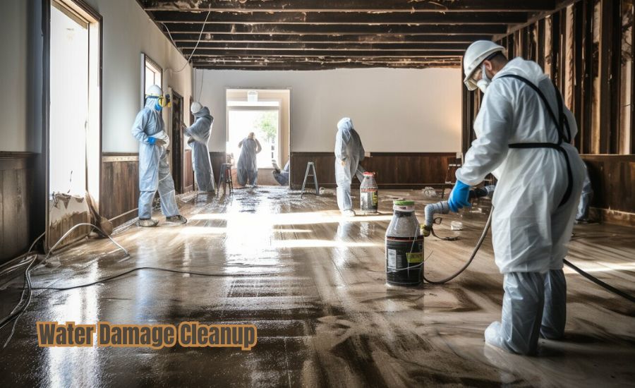 water damage cleanup Little Elm