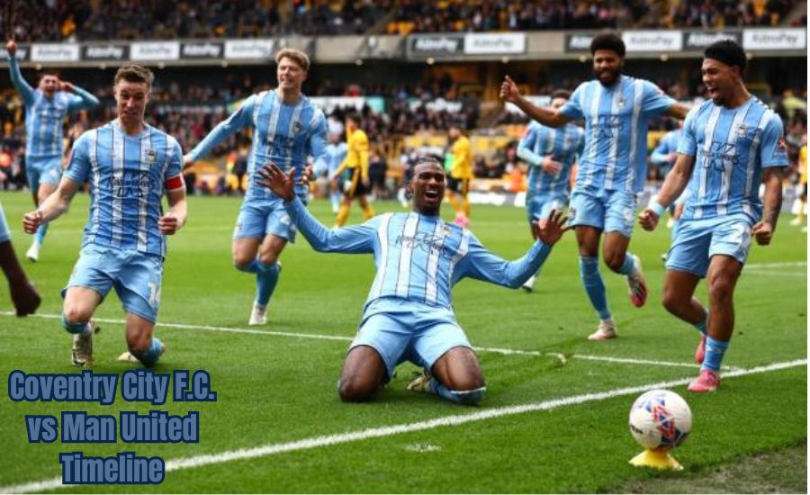 Coventry City F.C. vs Man United Timeline