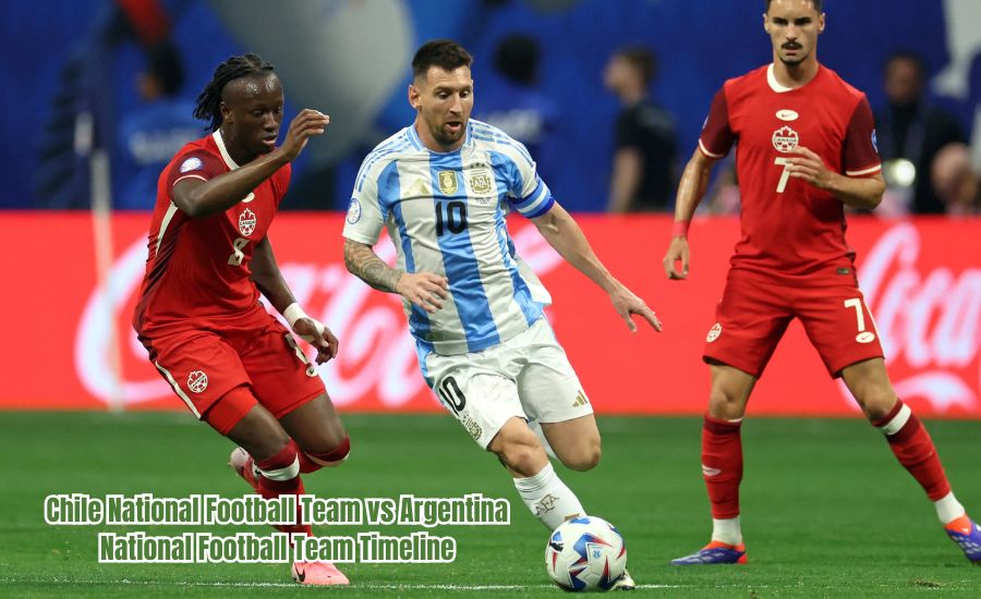 Chile National Football Team vs Argentina National Football Team Timeline