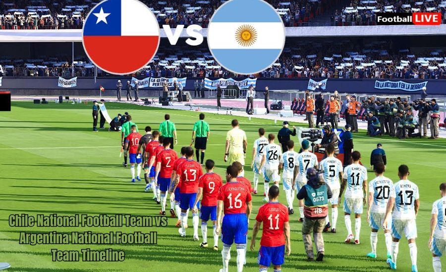 Chile National Football Team vs Argentina National Football Team Timeline